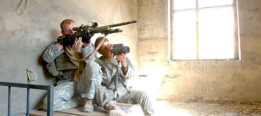 Army Sniper Tricks zur Konzentration