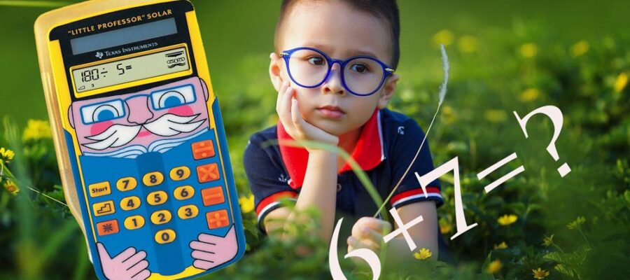 Kinder-Taschenrechner-Test-Lernhilfe-Taschenrechner